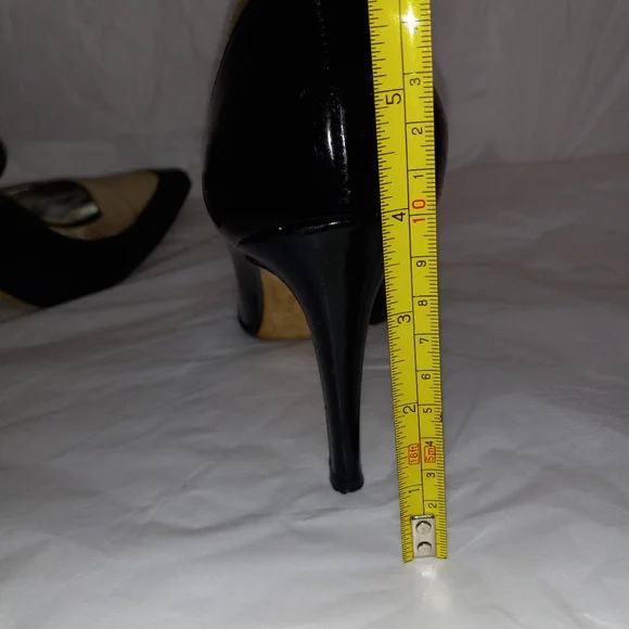 Ralph lauren purple label 2 tone patent mary jane size 10.5B